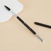 Double-ended eyebrow brush, eyelash curl, spiral brush, portable beginner bevel eyeliner brush, 2-in-1 thrush artifact makeup brush view 2