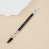 Double-ended eyebrow brush, eyelash curl, spiral brush, portable beginner bevel eyeliner brush, 2-in-1 thrush artifact makeup brush view 4