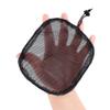 5 Pcs Hair Net for Wig Making Afro Puff Drawstring Ponytail And Afro Hair Bun - Black Glueless Ponytail Hairnet with 10 Pcs Wig Combs - Adjustable Strap Afro Hair Bun Weaving Net For Women (L/Square) view 1