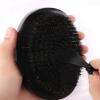 Black Curly Handle Beard Brush Set Beard Care 6 Piece Set Men's Styling Beard Comb Cleaning Tools view 4