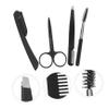 PENIKOKO 1set Eyebrow Grooming Kit Stainless Steel Trimming Tools Scissors Tweezers Brush and for Precise Eyebrow Shaping Salon view 4