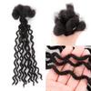 0.6cm Thickness Real Human Hair Dreadlock Extensions 10 Inch 10 Strands Full Handmade Permanent Curly Locs Extensions Human Hair Can Be Dyed and Bleached view 2