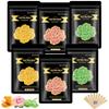Bouvetan Wax Beads for Hair Removal  6 Packs, 21oz  Gentle, Effective Hard Waxing Beads for Smooth Skin Bikini, Eyebrow, Face, Legs, Full Body Waxing view 1