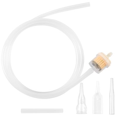 39" Silicone Tube, Vacuum Microdermabrasion Filters & 3pcs Vacuum Facial Tubes Set - Replacement Silicone Tubing with Filter for Professional Diamond Microdermabrasion Machines & Skin Care Devices
