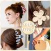 12 Pcs Claw Clips, Multi-Shapes Hair Clips for Women Girls, Non-Slip Large Jaw Claw Clips for Thick Thin Curly Hair Accessories (Colorful) view 4