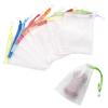 10PCS Mesh Soap Bag, Exfoliating Soap Saver Pouch, Foam Net Soap Saver, Soap Bag Soft for Shower with Drawstring view 1