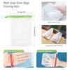 10PCS Mesh Soap Bag, Exfoliating Soap Saver Pouch, Foam Net Soap Saver, Soap Bag Soft for Shower with Drawstring view 2