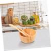 Beaupretty Wooden Facial Mask Mixing Bowl Set 3-Piece Skincare Tool Spatula for DIY Masks Beauty Spa Accessories for Home Use view 3