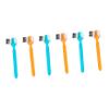 SAFIGLE 6pcs Eyebrow Razor Brow Trimmer with Protective Mesh Blades Includes Brow Brush Eyebrow Comb for Gentle Hair Removal and Precise Shaping view 1