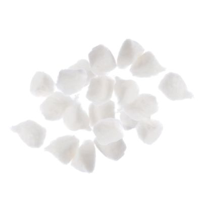 Ipetboom 10-Pack Cotton Balls Absorbent Makeup Removal Wound Care Pure Cotton for Home Use Beauty Salons for Emergency Kits