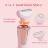 Electric Razors for Women Bikini Trimmer for Women Shaver for Women Private Area Travel Razors for Women Bikini Trimmer Hair Removal Device Bikini Shaver Womens Facial Hair Remover view 2