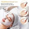 2PCS Facial Mask Brush Applicator Double-Ended Face Mask Brush for Mud Clay Modeling Mask, DIY, Soft Silicone Face Mask brush, Mask Applicator Tool with Digging Spoon Brush view 2