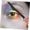 FRCOLOR Eyebrow Grooming Kit 4-Piece Stainless Steel Trimming Set with Razor Scissors Tweezers and Brush for Precise Shaping and Grooming view 4