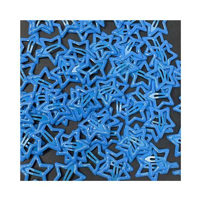 500Pcs Cute 3cm Enamel Droplet Hair Clips - Adorable Hairpins for Women, Girls, Kids, Everyday, Party, Wedding Accessories (Blue)