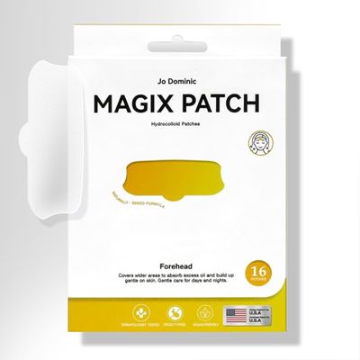 MAGIX PATCH Large Invisible Acne Patches by Jo Dominic  Hydrocolloid Big Forehead Pimple Patches/Zit Patches for Face  Absorbs Oil, Zits & Blemishes, Vegan-Friendly (16 Count)