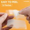 MAGIX PATCH Large Invisible Acne Patches by Jo Dominic  Hydrocolloid Big Forehead Pimple Patches/Zit Patches for Face  Absorbs Oil, Zits & Blemishes, Vegan-Friendly (16 Count) view 4