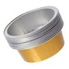 VICASKY 25pcs Hair Waxing Bowl Wax Melt Pot Aluminum Foil for Beauty Care Waxing Home Salon view 1