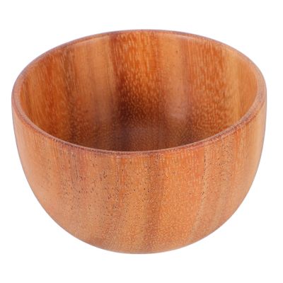 FELTECHELECTR Men Wooden Shaving Bowl Wood Shave Soap Dish For Rich Foam Elegant Beard Care Accessory For Bathroom Travel Or present Giving