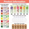 AZEN 8 Sets Bulk Gifts, Hand Cream and Lip Balm Bulk Set with Organza Bag Thank You Card, Baby Shower Wedding Gifts for Guests, Bridal Wedding Favors for Guests,Thank You Gifts for Women view 2