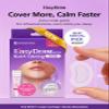DWEasyDerm EasyDerm Quick Calming Magnesium Patches WIDE  2 Large Face Acne Patches for Breakouts, TikTok Viral Microdot, With Bonus CICA Mini Ampoule view 2