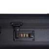 Ageanbri Beauty Barber Case, Professional Heavy Duty Matte Black Case for Clippers and Accessories, Barber Suitcase with Organizing Compartments, Reinforced Edges view 4