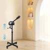 Professional Facial Steamer with Hot Mist,on Wheels with More Steam Face Steamer Machine for Esthetician Stand Face Steamer Adjustable Height for Spa, Salon and at Home use view 3