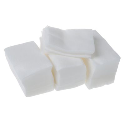 Wuden 320pcs Lady White Rectangular Face Cleaning Cotton Pads