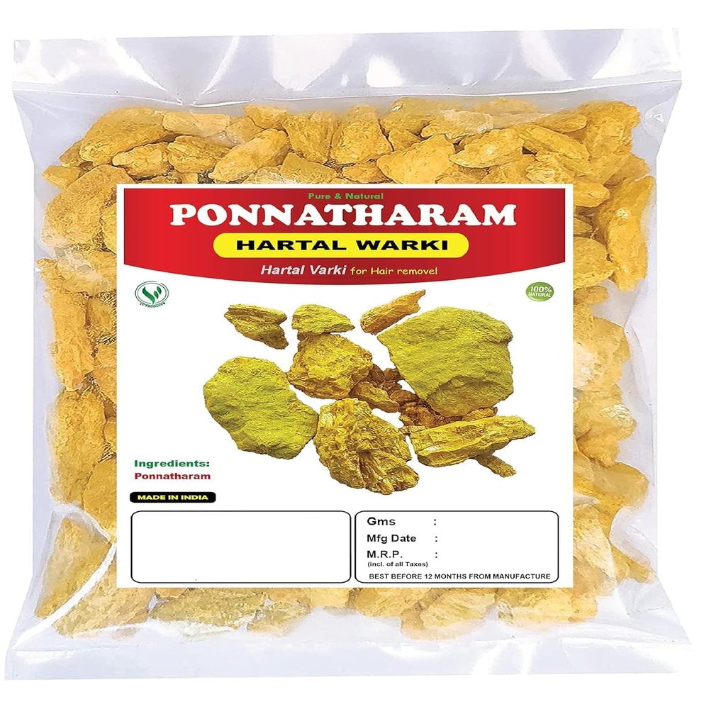 SA Ponnatharam | Hartal Warki | Hartal Varki | Hartal Pili for Hair Removal 50g