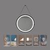 24inch Bathroom Led Classy Vanity Mirror with Focused backplane,Black Aluminum Alloy e, Anti Fog,CRI 95 Adjustable 3000K 4500K 6000K,IP54 Waterproof MY735 view 3