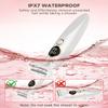 Bikini Trimmer for Women, Rechargeable 4H Use Electric Razors for Women with LED Display Painless 5 in 1 Facial Nose Pubic Hair Removal IPX7 Waterproof Body Shaver for Leg Armpit Eyebrows Femal Gift view 4