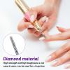 10 Pcs Nail Drill Bits Set Russian Manicure Drill Emery Bits Professional Cuticle Remove Bit Set Diamond Bit for Nail Drills for Nails Pedicure Home Salon view 4