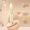 2Pcs Transferproof Color Changing Lipstick,Gold Crystal Color Changing Lipstick,Long Lasting 24 Hours Moisturizing Glossy Shine Lip Gloss for Women view 2