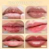 2Pcs Transferproof Color Changing Lipstick,Gold Crystal Color Changing Lipstick,Long Lasting 24 Hours Moisturizing Glossy Shine Lip Gloss for Women view 3