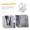 Healvian Stainless Steel Wall-mounted Electric Holder Shaving Stand for Bathroom Organization Adhesive Electric Shaver Storage for Home and Salon view 4