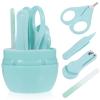 BESPORTBLE 1 Set Nail Clipper Safe Grooming Kit for Newborns Rounded Edge Nail File Lightweight Portable Design for Parents view 1