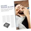 OATIPHO 500pcs Single Edge for Men Face Cutter for Safe Shaving for Beard and Grooming Needs view 4