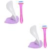 VALICLUD 2sets Women Shaving Stencil Intimate Area Hair Removal Tool Multiple Shaping Templates for Precise Trimming and Grooming Needs view 1