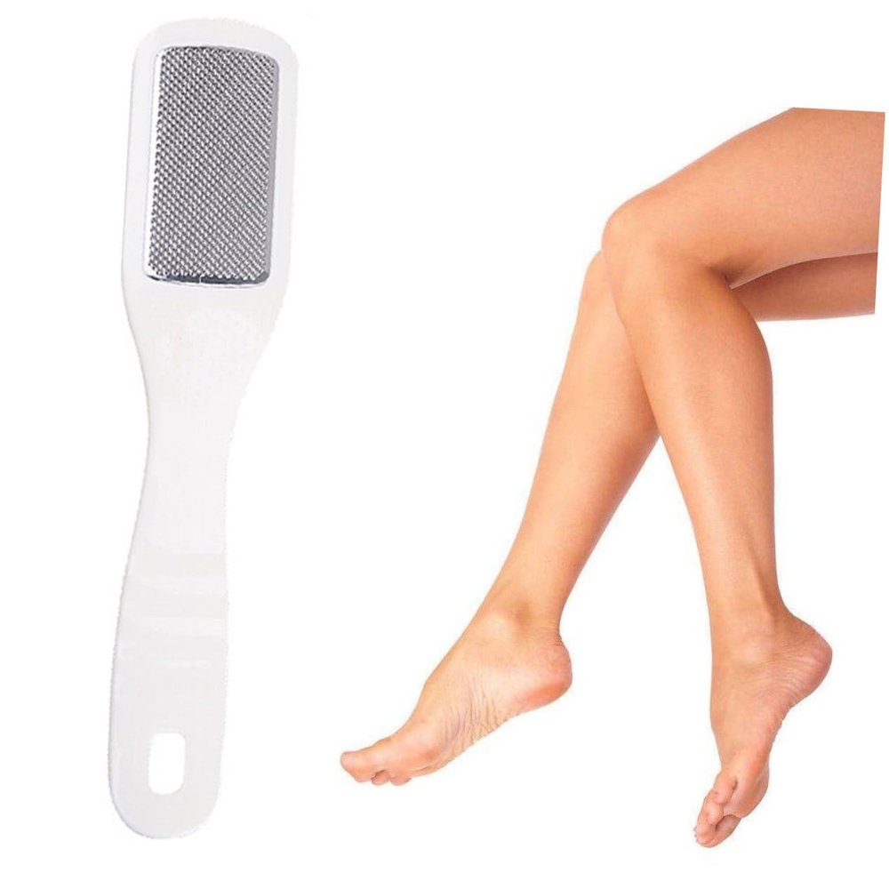 TOVINANNA Foot File Rasp File Dead Skin Remover Foot Remover White
