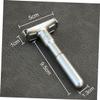 OATIPHO Manual Double Sided Men Shaving Razor Holder Adjustable Shaving Machine with Razor Blades Lightweight Portable for Home and Travel Use view 2