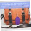 OATIPHO 10-Slot Portable Essential Oil Organizer Bag 2-3ml Droppers Travel-Friendly Essential Oil Storage Case for Aromatherapy and DIY Users view 2