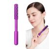 Betypura Facial Roller - Uplift Facial Massaging Beauty Roller, Face Massager Roller, Face Rollers for Women, Portable 7.6" Purple Beauty Roller for Face, Eye, Neck, Chin, Skin - 24-Stone view 1
