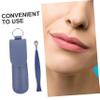 Beavorty Elegant Nasal Hair Grooming Tool Round Tip Nose Hair Trimmer Eyebrow Tweezer Men Women Brow Remover Stainless Steel Easy to Use view 3