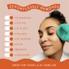 Cleanlogic Daily Skincare Set for Sensitive Skin  3 Exfoliating Body Cloths + 9 Gentle Makeup Remover Facial Pads, Soft Texture for Smoothing & Cleansing view 4