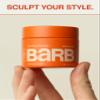 Barb Soft Clay Pomade for Women and Men - Medium Hold Hair Pomade Styling Clay for Thin and Thick Hair - Non-Sticky, Water-Based - Original Scent - 2 oz view 2
