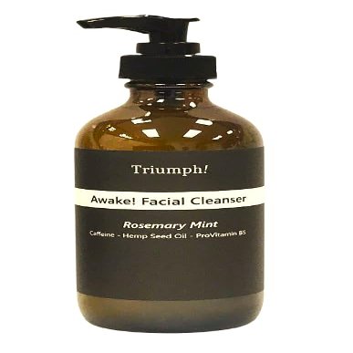 Awake! Facial Cleanser with Rosemary Mint Essential Oils, 8 fl oz
