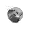 DEARMAMY Double Layer Stainless Steel Shaving Soap Bowl Travel Essential for Men Stylish and Durable Holder for Shaving Brushes and Soaps Compact Design for Bathrooms view 2