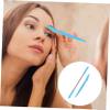 Beaupretty 8pcs Facial Hair Removal and Eyebrow Trimmer Set Precision Eyebrow Razors with Safety Covers for Women Painless Facial Hair Removal Tool view 4