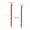 Beavorty 52pcs Spiral Perm Rods for Long Hair Cold Wave Hair Rollers for Women Curling Rods view 2
