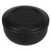 HOLIDYOYO Stainless Steel Shaving Bowl with Lid Men's Shaving Soap Holder Elegant Design for Efficient Lathering and Brush Drying Retro Bathroom Decor view 1