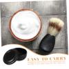 HOLIDYOYO Stainless Steel Shaving Bowl with Lid Men's Shaving Soap Holder Elegant Design for Efficient Lathering and Brush Drying Retro Bathroom Decor view 3
